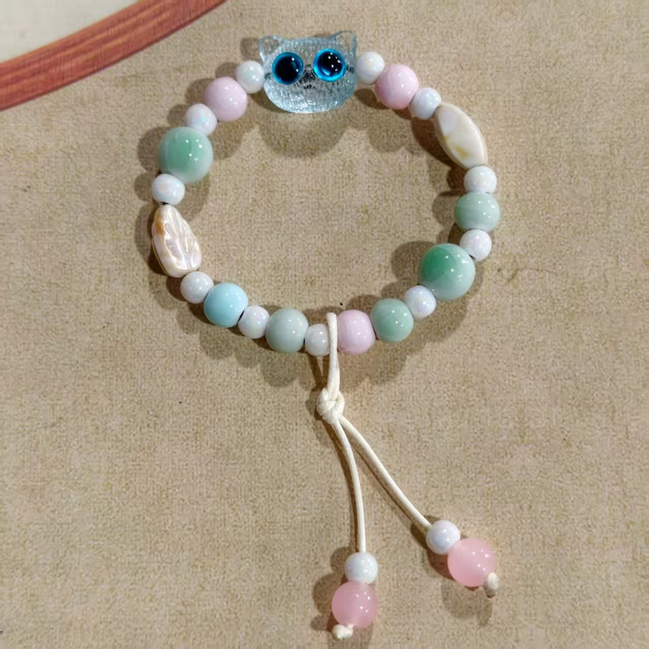 Alloy Ceramic Ethnic Style Single Handmade Filament Bracelet