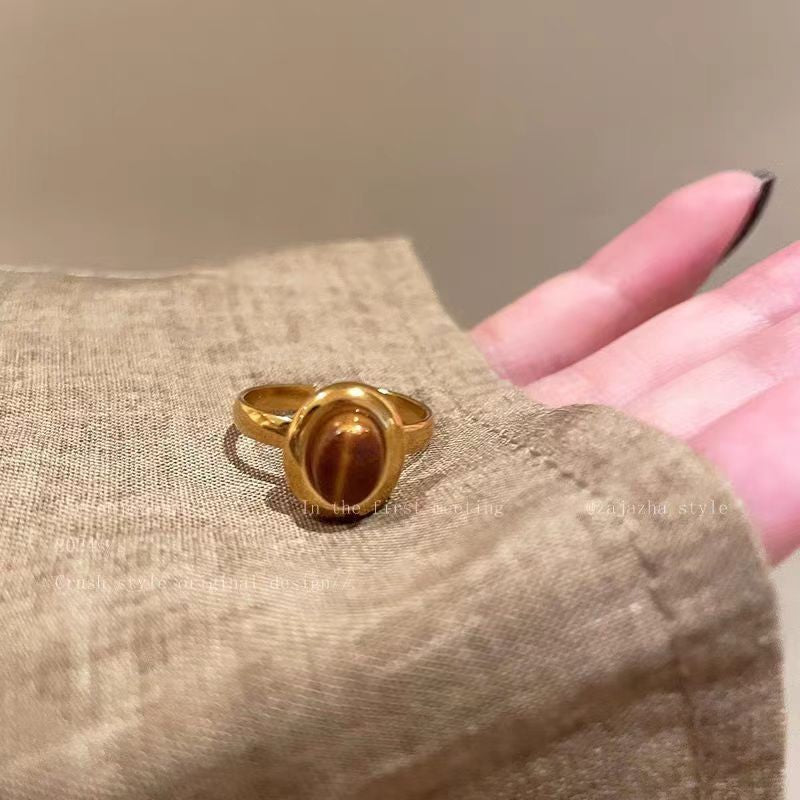 Women's Bow Tie Fashion Elegant Graceful Index Finger Light Luxury Minority Ring