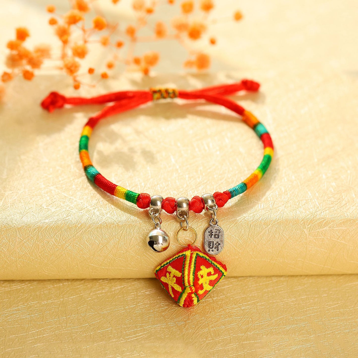 Children's Dragon Boat Festival Colorful Rope Carrying Strap Hand-woven Tiger Sachet Bracelets