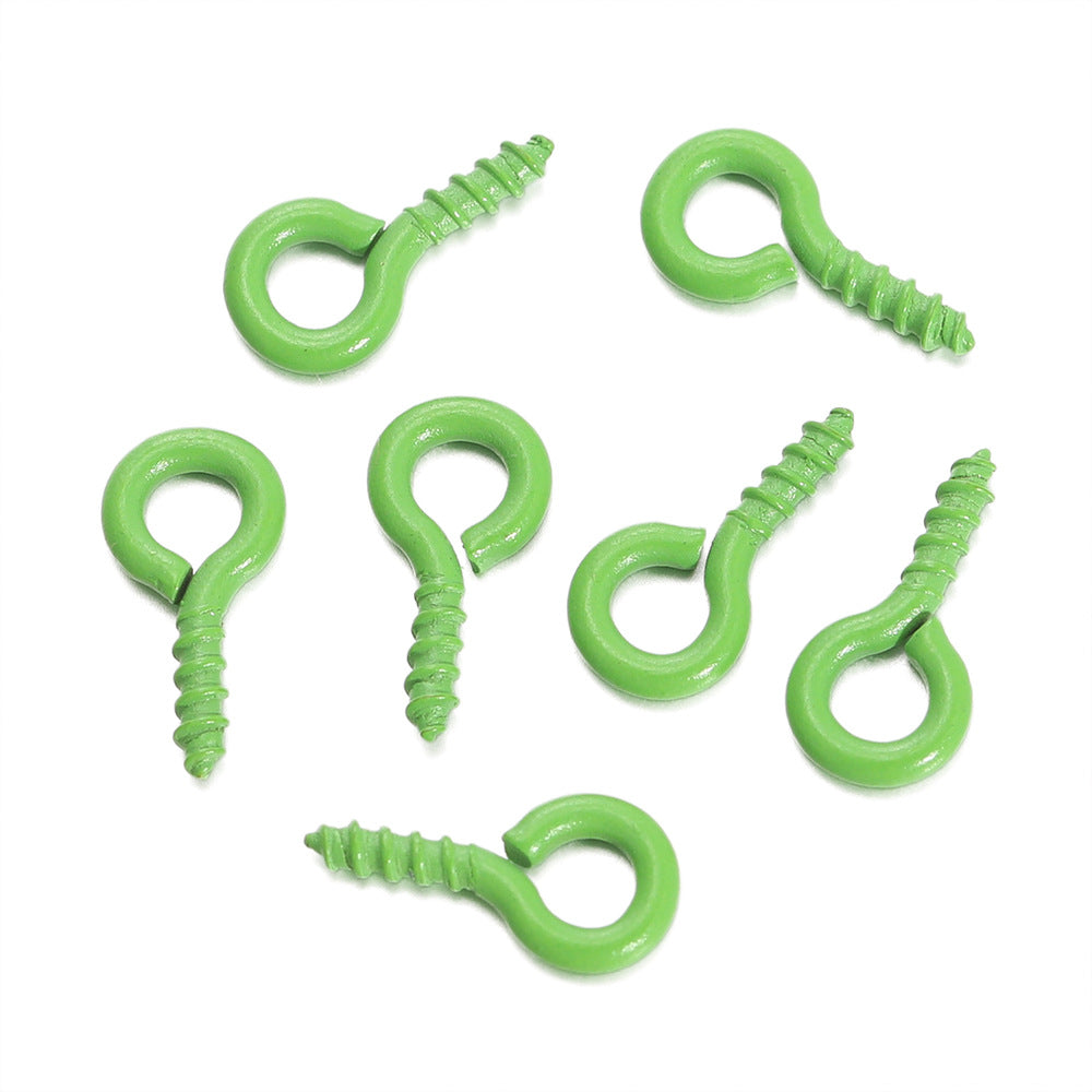Croissant Nail Screw Sheep Eye Pearl Jewelry Accessories