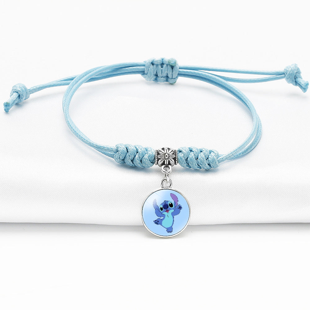 Star Stitch Blue Cartoon Dorje Knot Bracelets