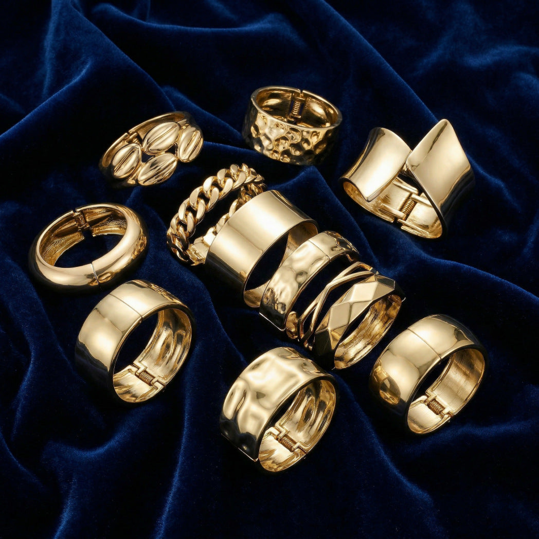 Women's Fashion Luxury Elegant Vacuum Plating Light Bracelet