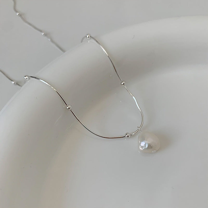 Women's With Broken Sier Exquisite Small Beads For Necklace