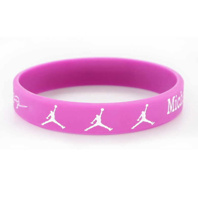 Basketball Silicone Rubber James Curry Harden Durant Bracelet