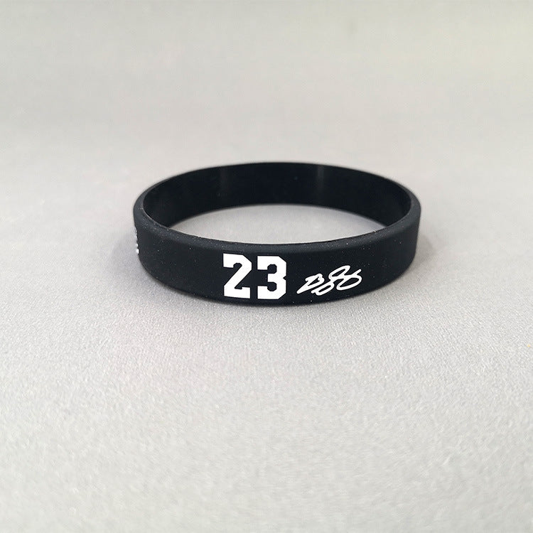 Basketball Kobe James Curry Sports Wristband Custom Luminous Bracelets