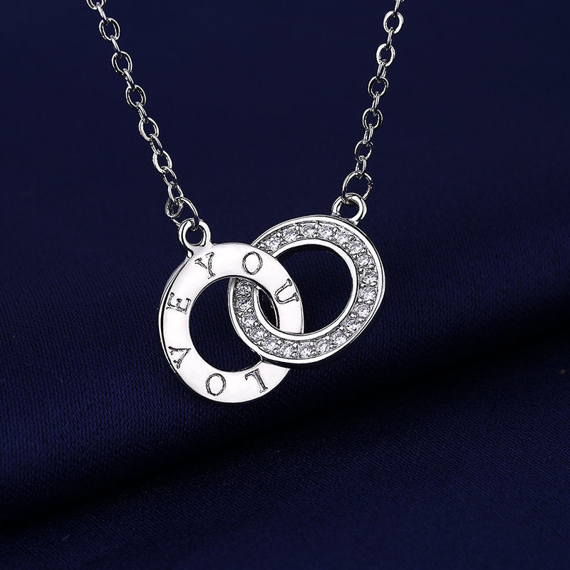 Women's Interest Light Luxury Temperament Clavicle Chain Double Necklace