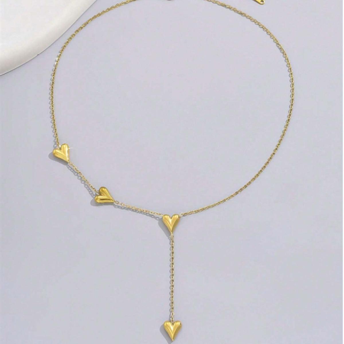 Women's Stainless Steel Small Heart High-grade Light Luxury Minority Necklace