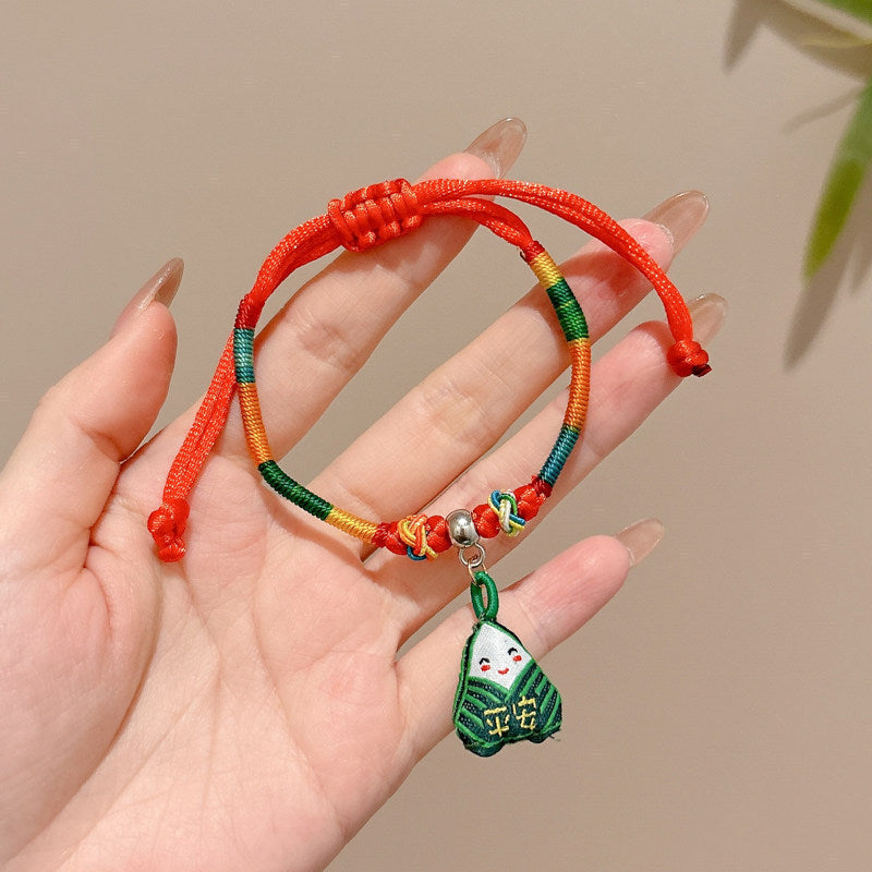 Boat Festival Carrying Strap Colorful Rope Wind Hand-woven Bracelet