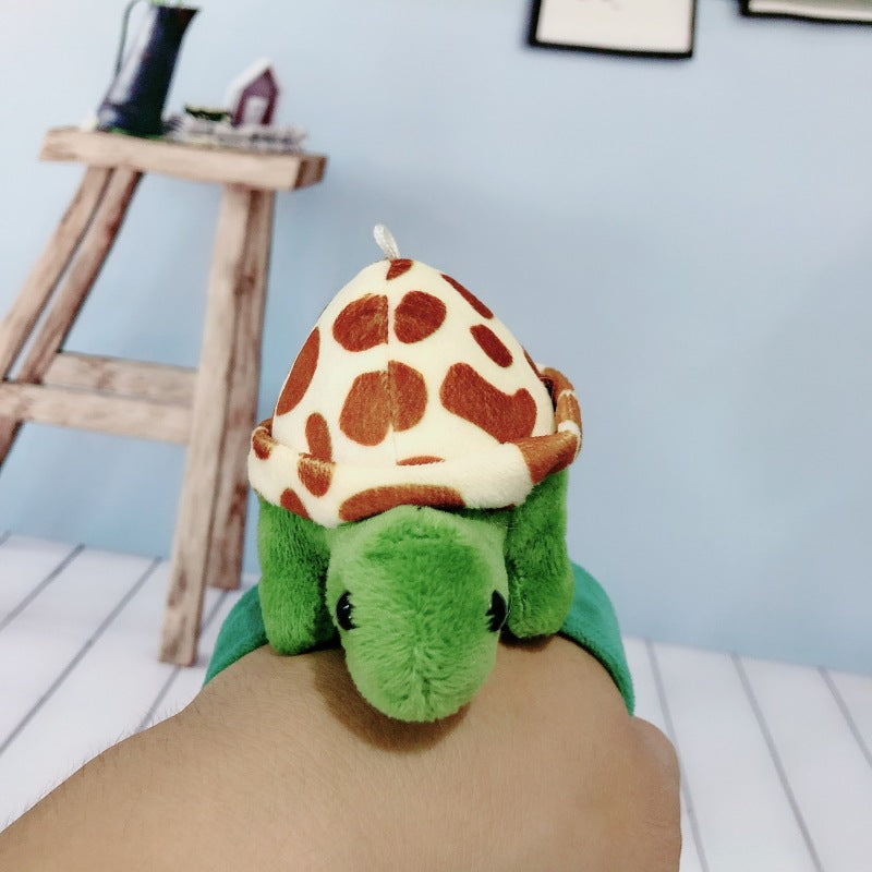 Children's Plush Cartoon Pop Cute Sun Flower Couple Female Dinosaur Slap Bracelet