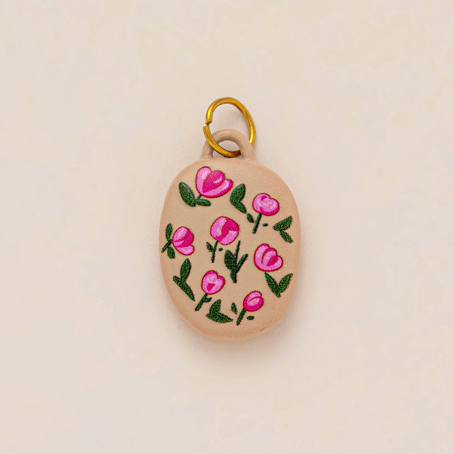 Stainless Steel Gold Color Protection Open Pendants