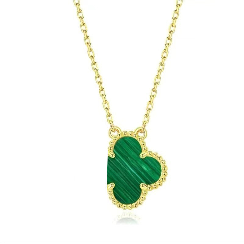 Version V Gold Clover Female Fashion Light Luxury Necklaces