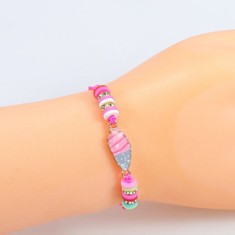 Children's Dinosaur Unicorn Pineapple Rainbow Cartoon Animal Bracelets