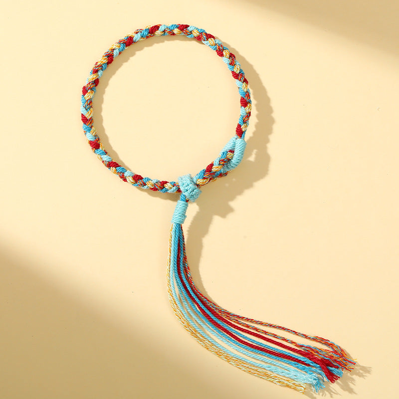 Children's Dragon Boat Festival Colorful Rope Hand-woven Small Bracelets