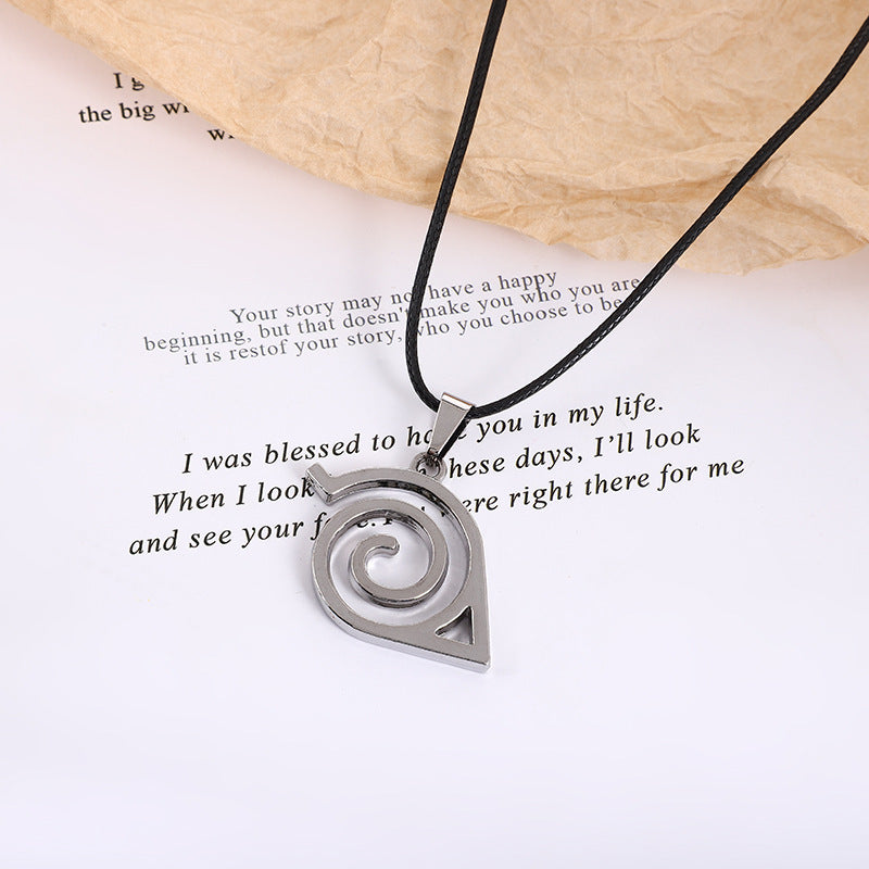 Anime Peripheral Death Note Double Night Moon Pendants