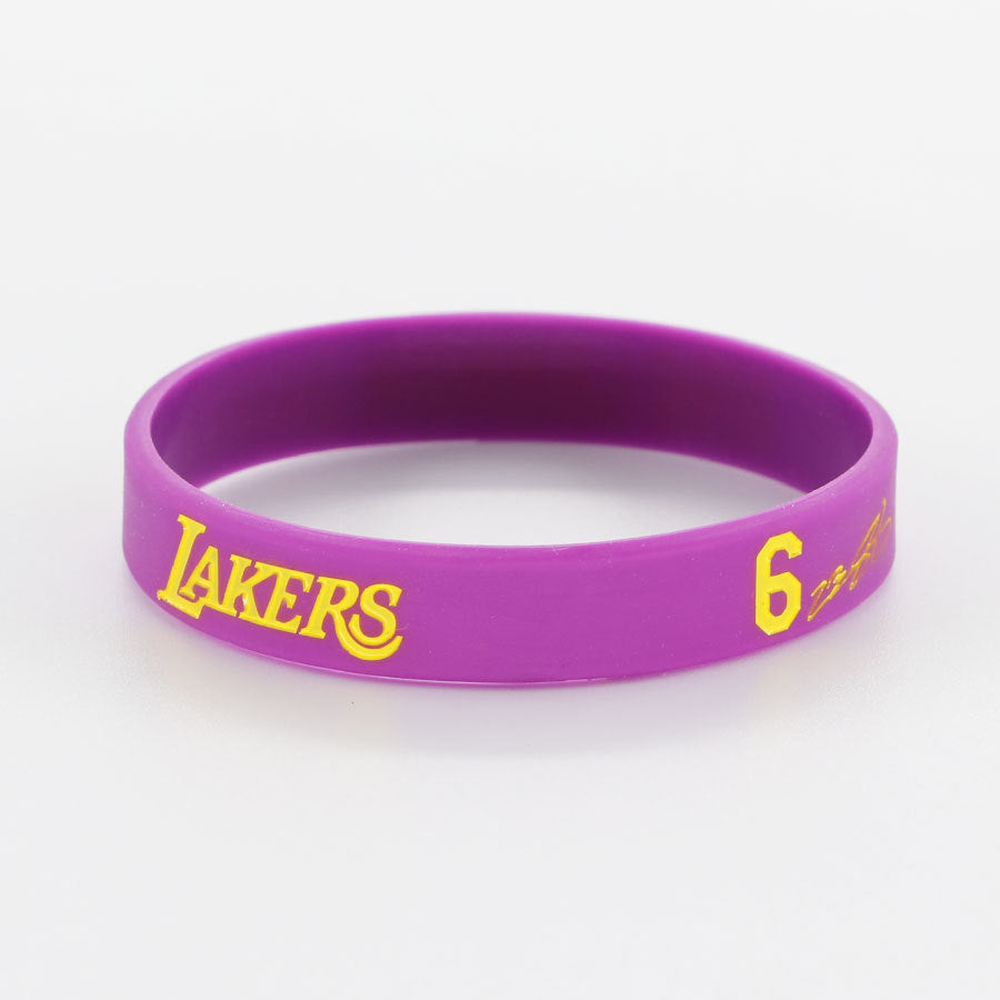Basketball Silicone Rubber James Curry Harden Durant Bracelet