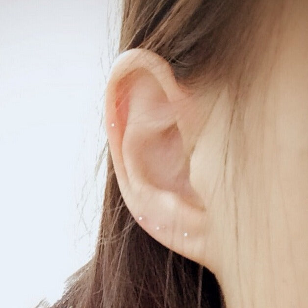 Women's & Men's Auricular Needle Stick Daily Care Simple Earplug Earrings