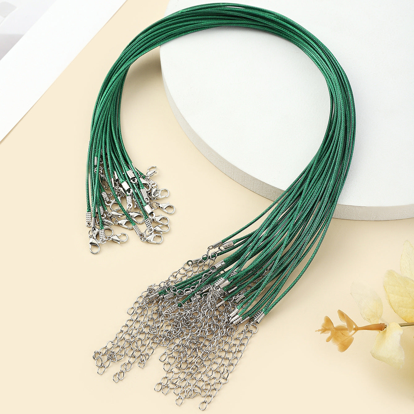 Line Leather String Colors Single Rope Pendants