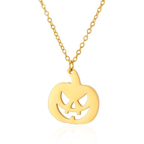 Halloween Ghost Fashion Personality Stainless Steel Pendants