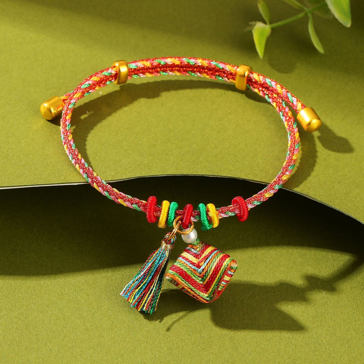 Children's Dragon Boat Festival Colorful Rope Carrying Strap Hand-woven Tiger Sachet Bracelets