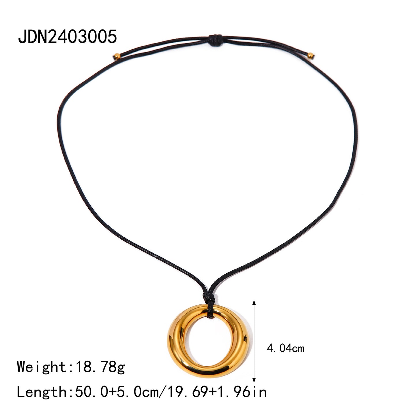 Women's Ding Stainless Steel Ornament Fashion Titanium Necklaces