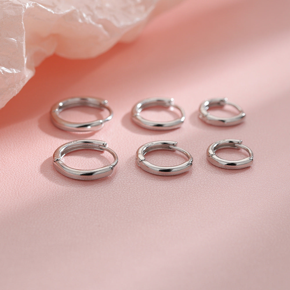 Personality Twin Bone Minimalist Design Simple Clip Before Ear Buckle