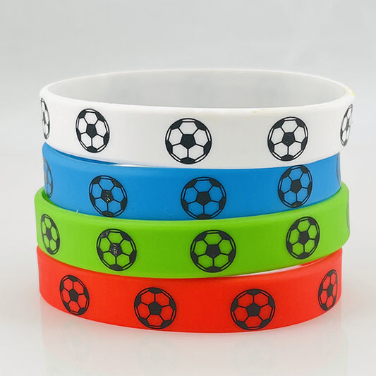 Women's & Men's World Cup Sports Simple Fans Theme Commemorative Printing Football Bracelets