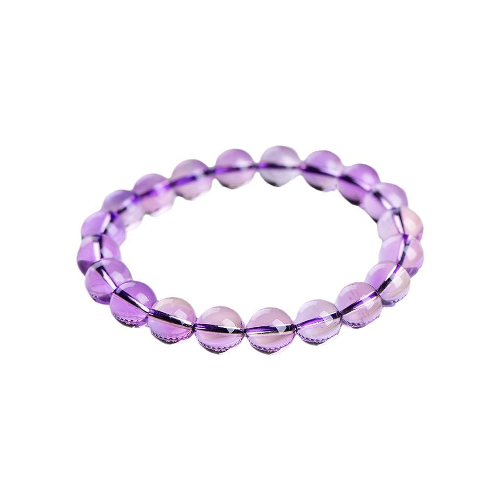 Natural Brazil Amethyst Net Body Crystal Bracelets