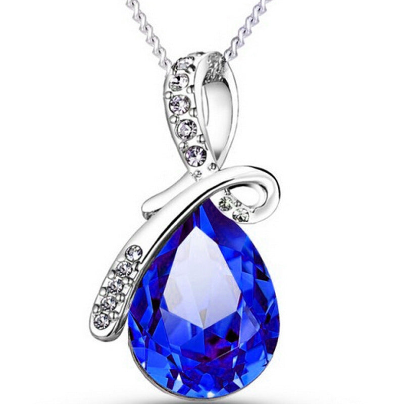 Clavicle Chain Angels Cry Water Drop Exquisite Necklace
