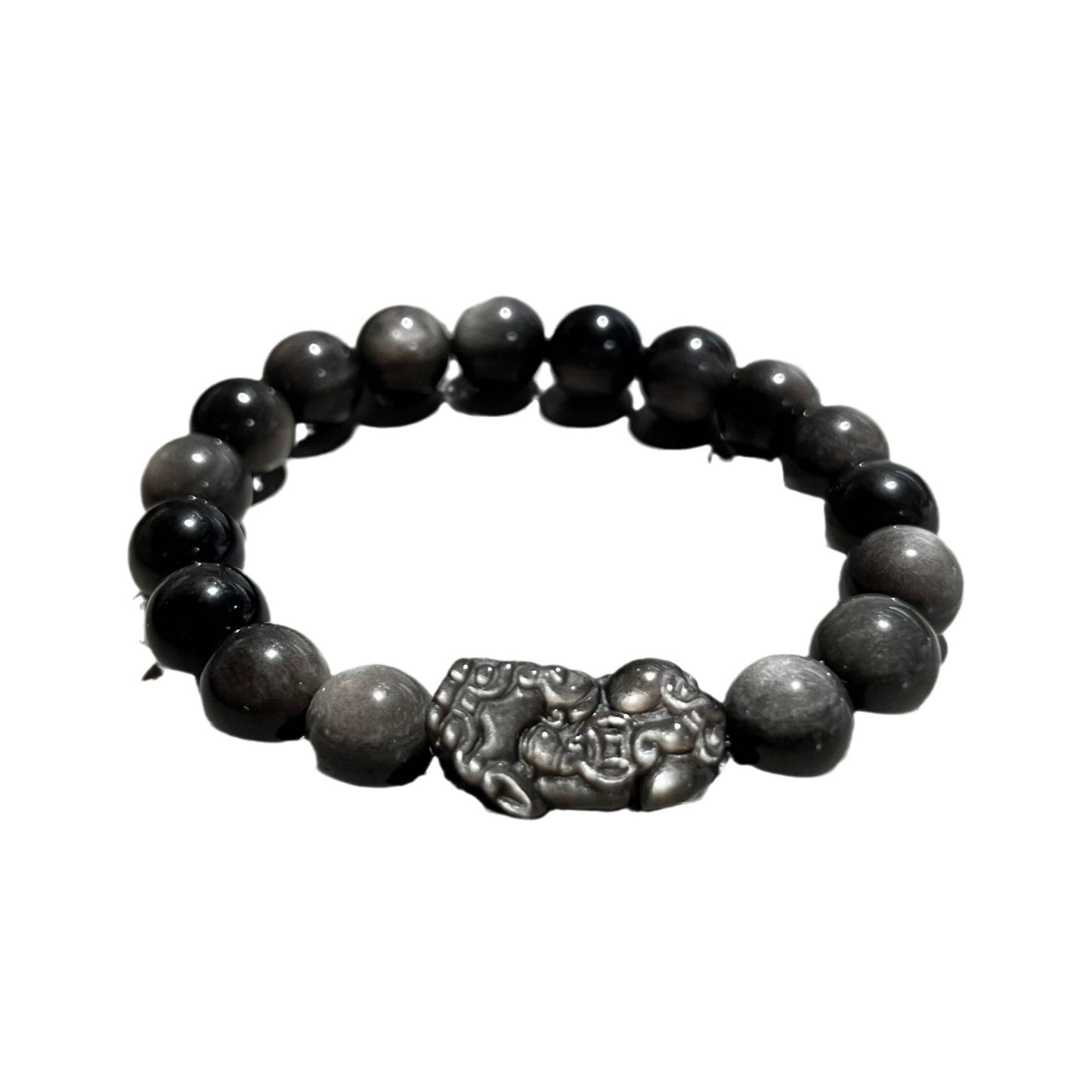 Women's & Men's Supply Natural Sier Stone Pi Jin Bracelet