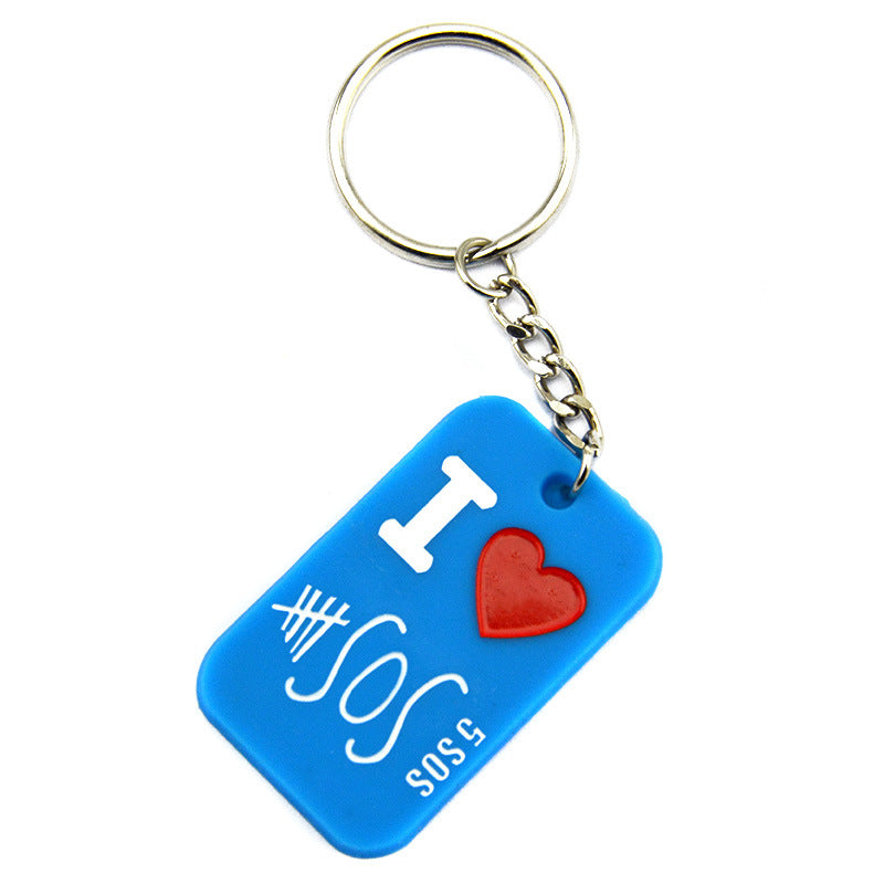 Silicone Fashion Music Hand Strap Trendy Hip Hop Bracelet
