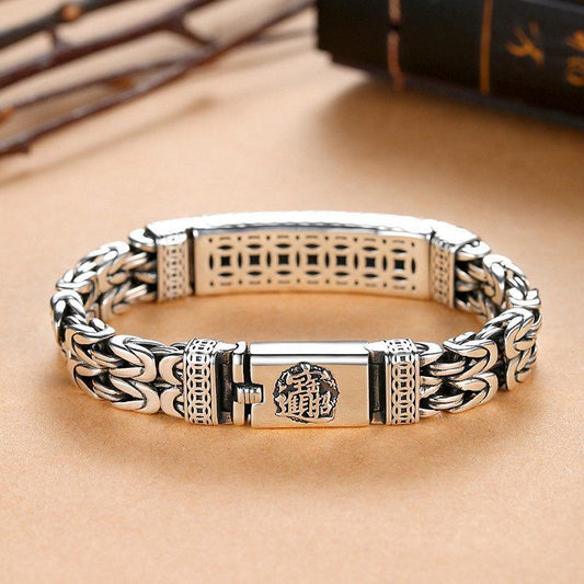 Men's Chain Safe Tattoo Money Pi Personality Bracelets