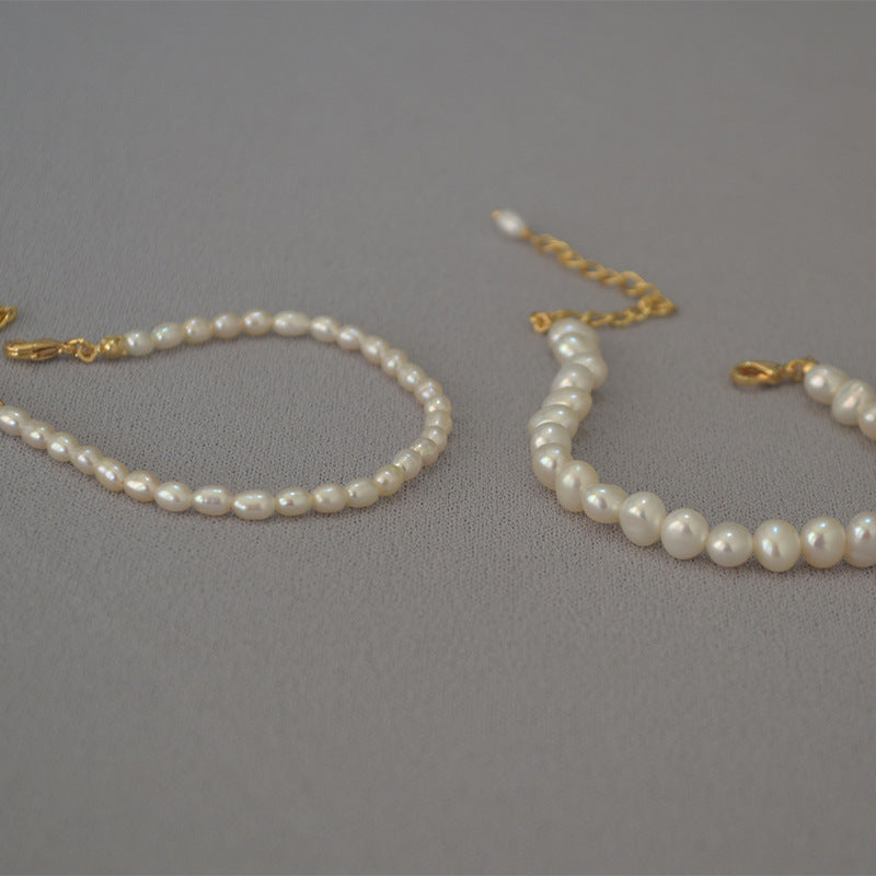 Freshwater Grain Of Rice Pearl Gentle Bracelets