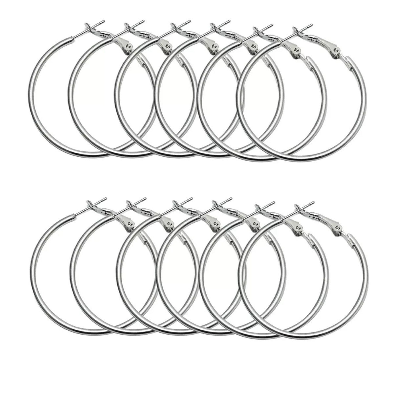 Clip Shrimp Bow Spring Fastener Coil Simple Bracelets