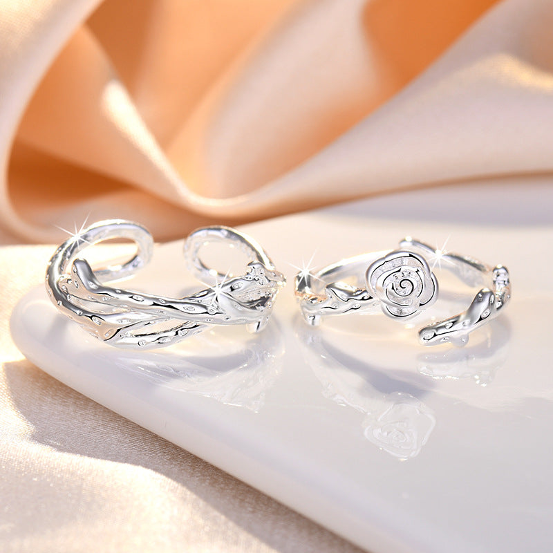 Couple Pair Design High Sense Gift For Boyfriend Or Rings