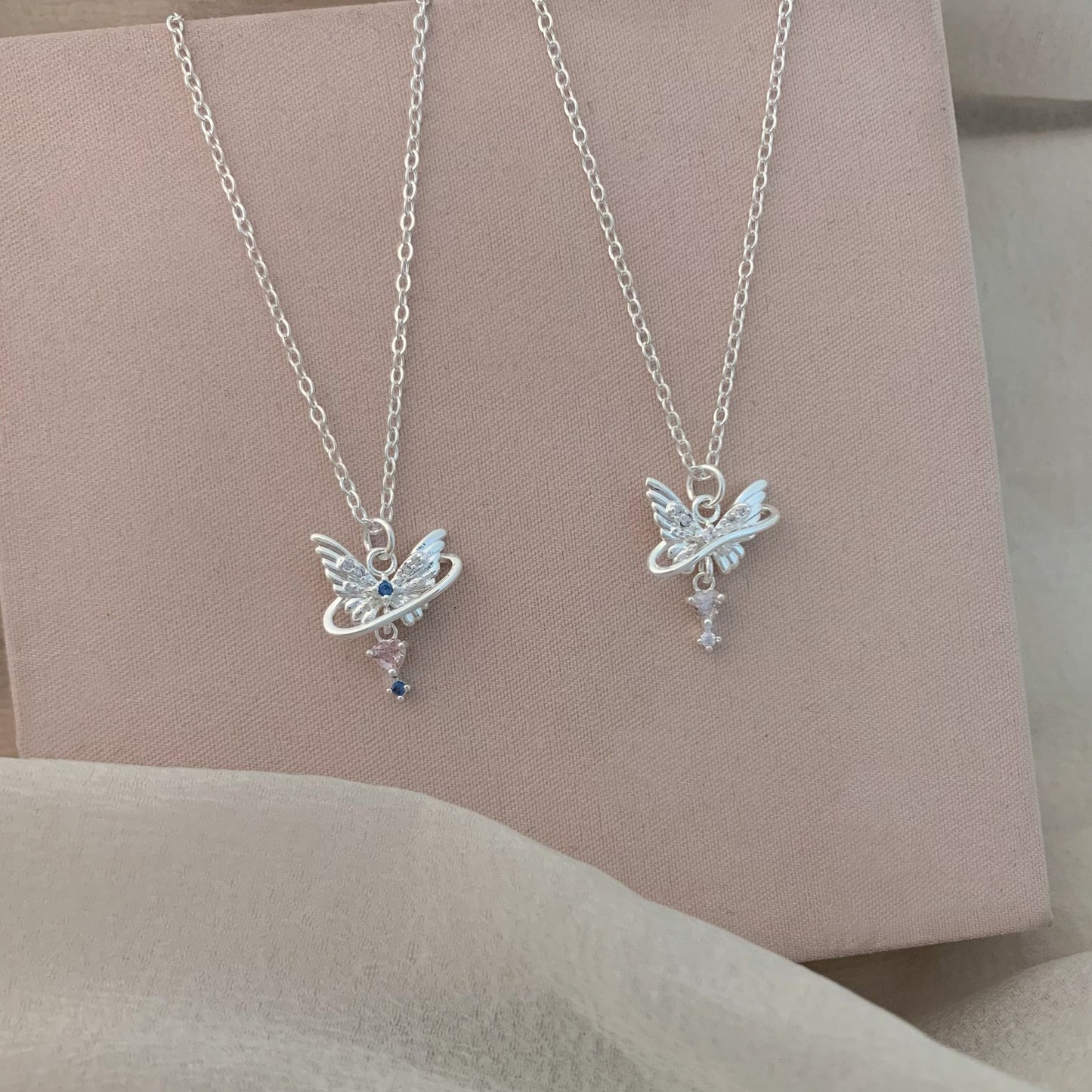 Women's Style High-grade Zircon Butterfly Refined Stylish Necklace