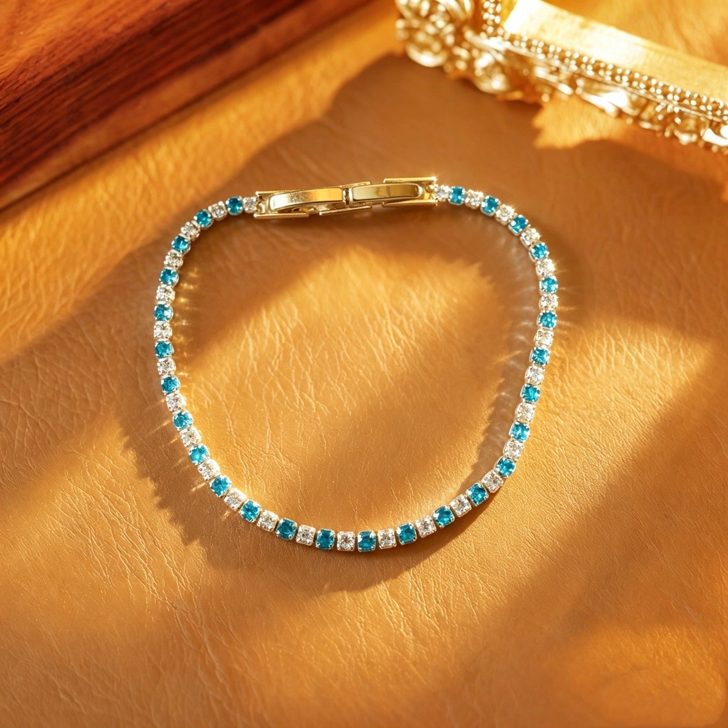 Affordable Luxury High-grade Single Row Diamond Bracelet
