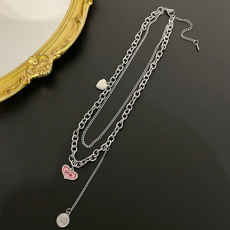 Design Sense Hip Hop Niche Sweater Necklace