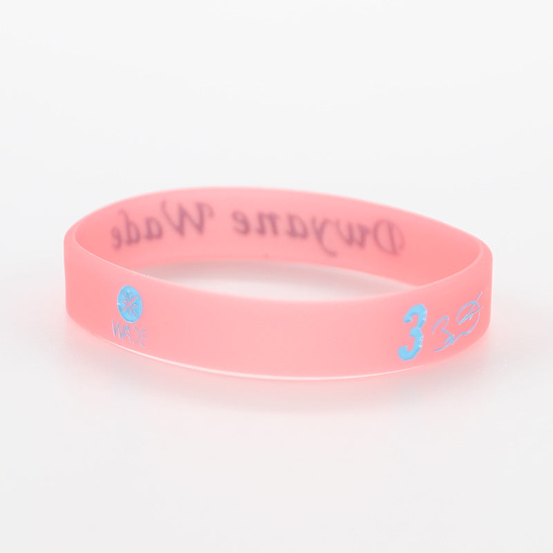 Star Black Mamba James Curry Letter Bracelet