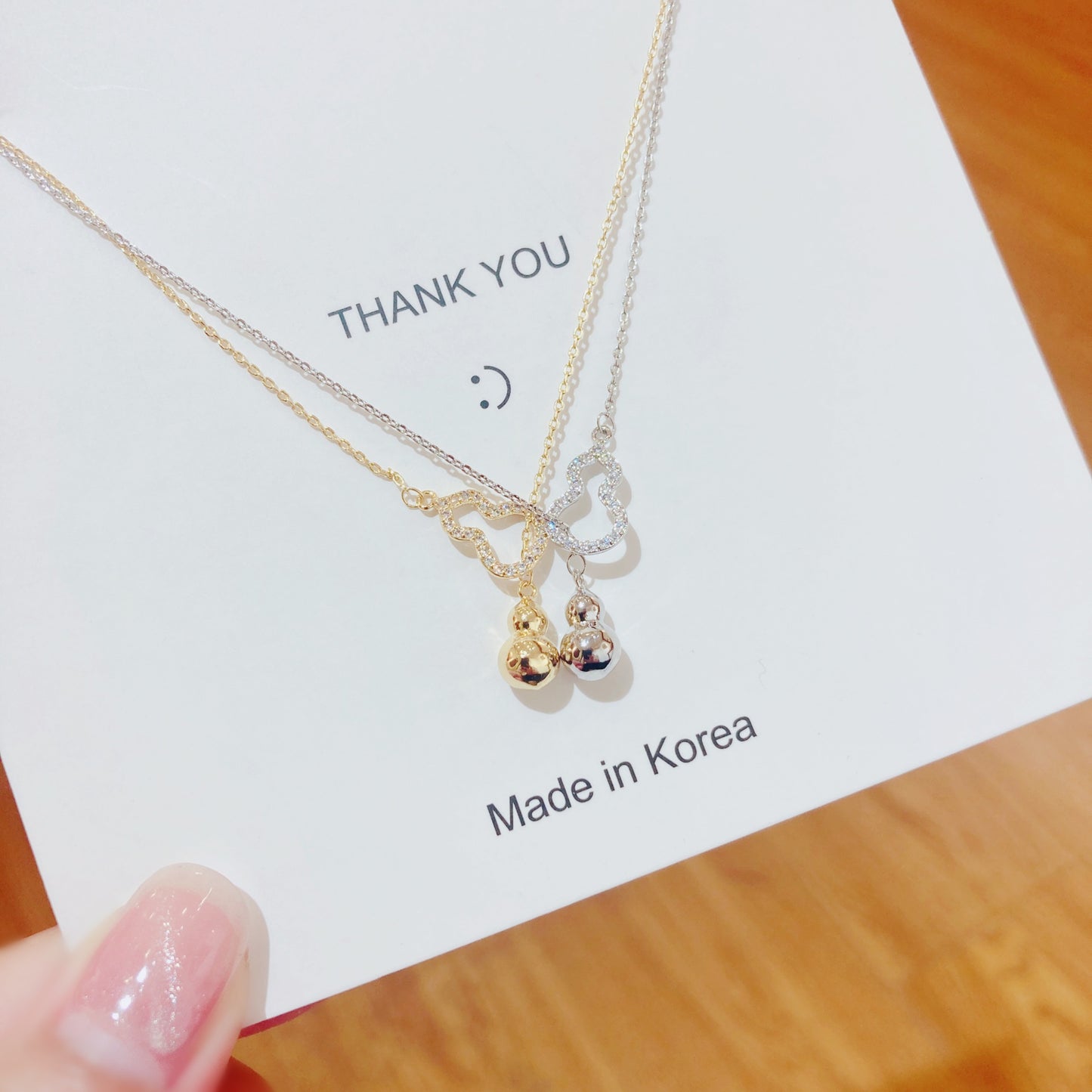 Women's Bow Fishtail Wings Clavicle Chain Super Long Color Necklaces