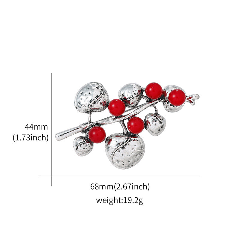 Men's Personalized Retro Animal Brooch Diamond Cartoon Lion Brooches