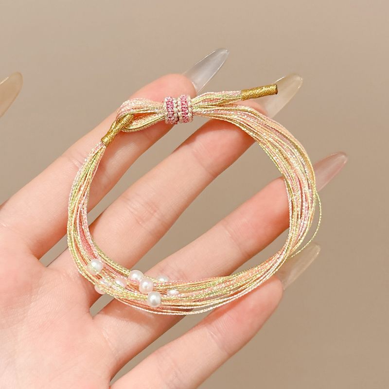 Women's & Men's Colorful Braided Rope Thread Design Simple Bracelet