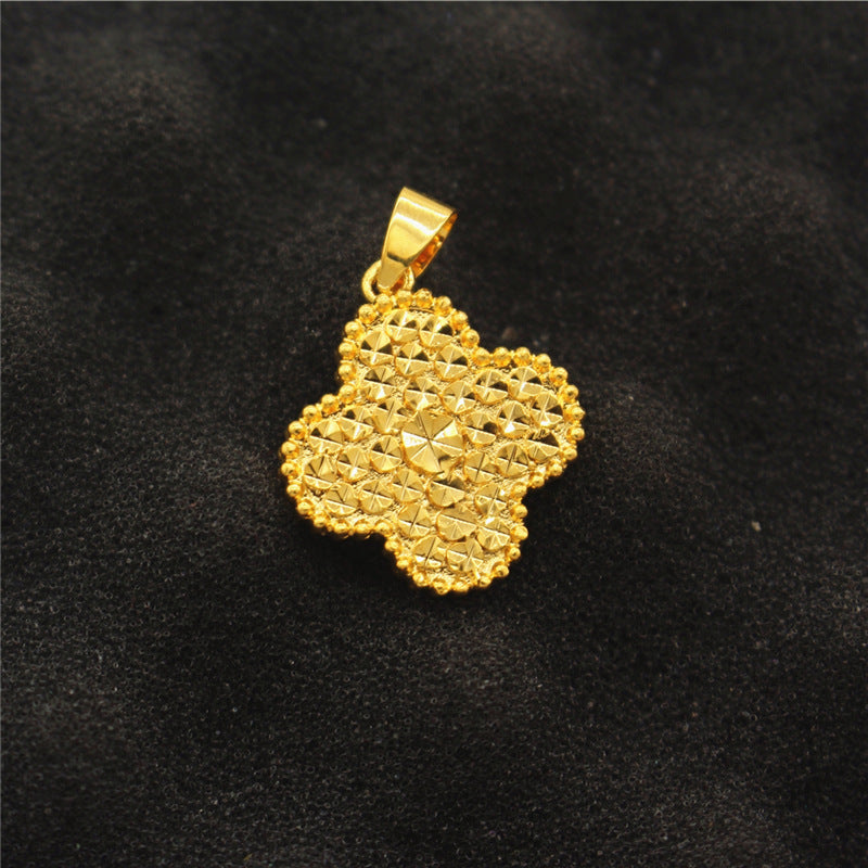 Women's Alluvial Gold Creative Personalized Money Tree Pendants