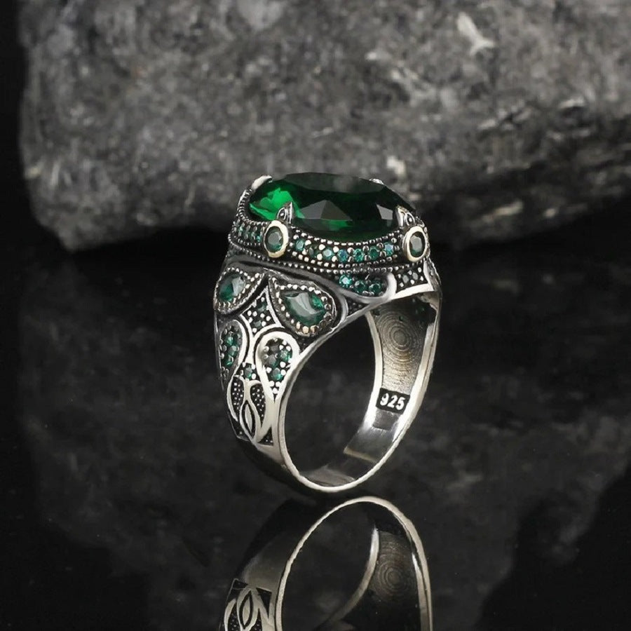 Casual Trendy Men's Vintage Fashion Personality Rings