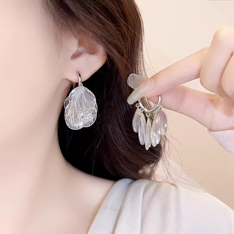 Simple Clip Exaggerated Design Elegant Wild Special Interest Light Luxury Ear Buckle