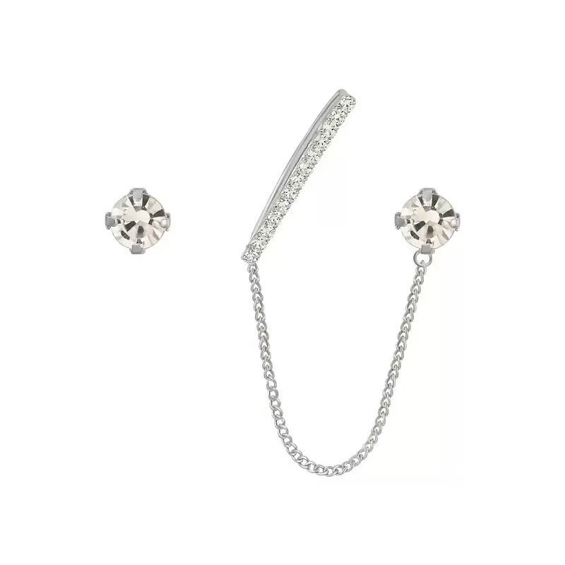 Women's Dance Butterfly Thread Fairy Temperamental Simple Long Eardrop Rings