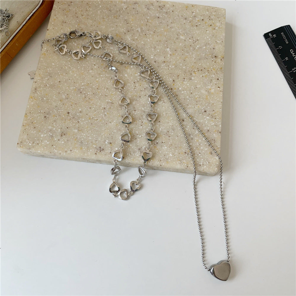 Female Hip Hop Disco Jumping Unique No Color Fading Necklace