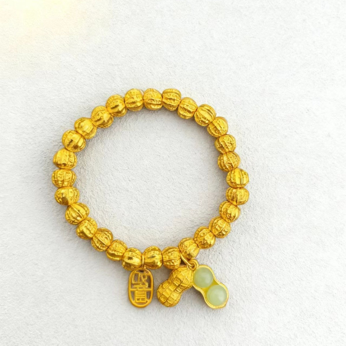 Walnut Beads Lucky Right Rain Scattered Bracelets