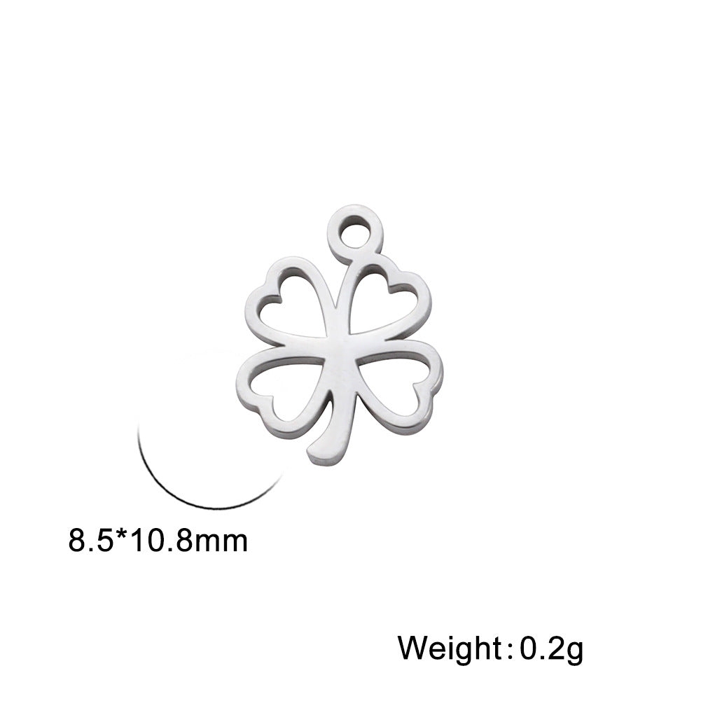 Charm Lucky Four-leaf Clover Stainless Steel Pendants