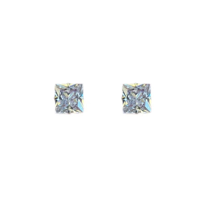 Women's Zircon For Simple Graceful Petite Raise Earrings
