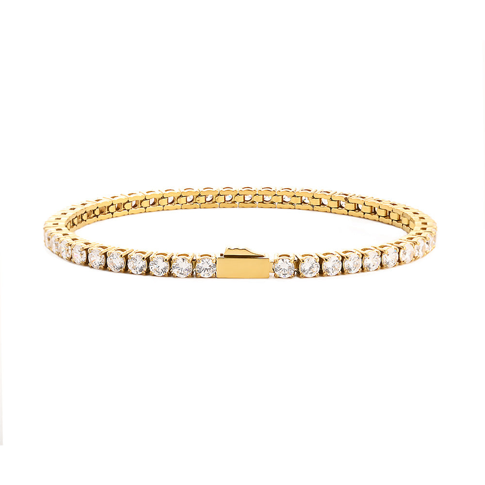 Women's & Men's Chain Fashion Hip Hop Stainless Steel Bracelets